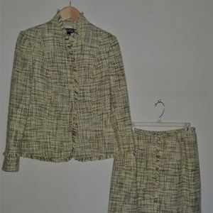 KASPER 2PC Skirt Suit Size 4 New